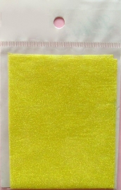 glitter papier neon yellow (nr.2)