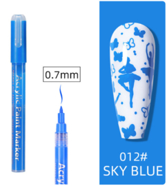 nailart pen blue