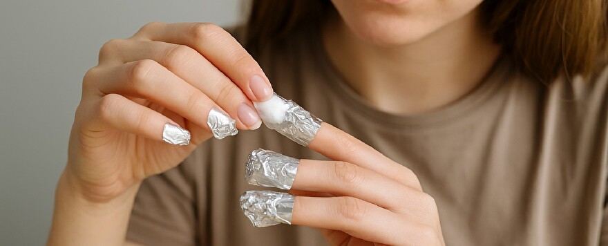 Gellak helpt nagels herstellen