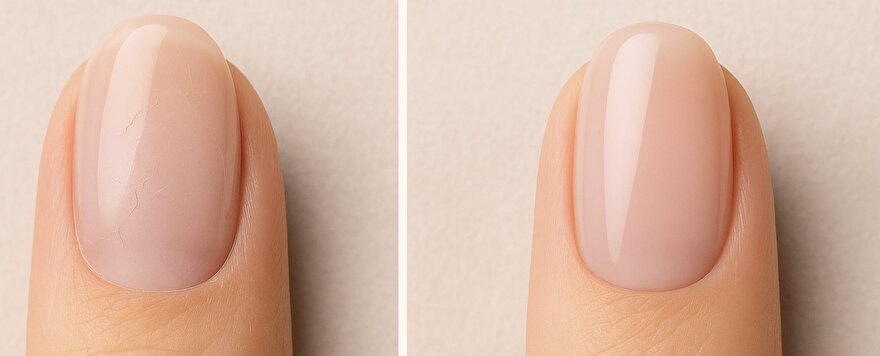 Volgorde manicure nagels