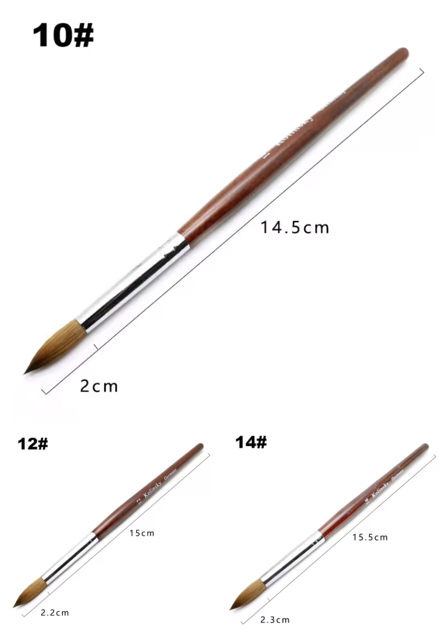 Kolinsky acryl penselen