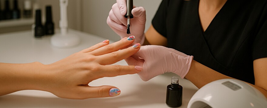 nail art goed afwerken