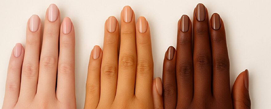 nude BIAB kleur bij jouw huidtint
