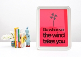 poster go wherever the wind takes you