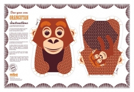 theedoek orangutan