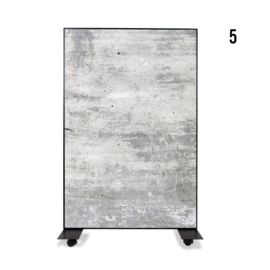 Akoestique divider rijdend