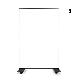 Akoestique divider rijdend