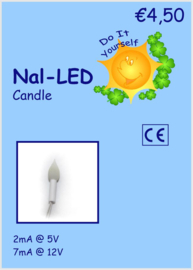 Het nieuwe Nal-LED Kaarsje Wit