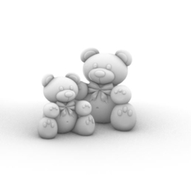 10.108 Teddy bears - medium and small