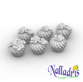 10.045 Cupcakes met bloemen