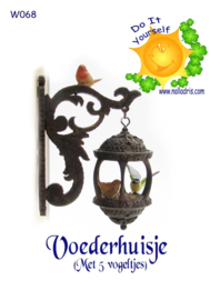 W068 DIY Voederhuisje