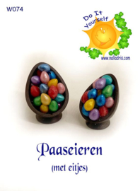 W074 DIY Halve Paaseieren (met eitjes)
