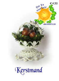 W058 DIY Kerstmand