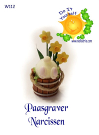 W112 DIY Paasgraver Narcissen