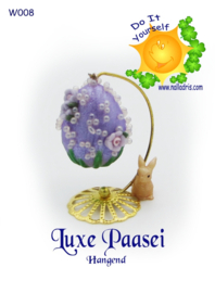 W008 DIY Luxe paasei hangend