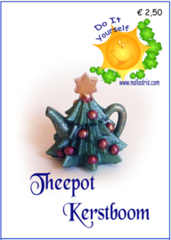 DIY K - Christmas tree teapot