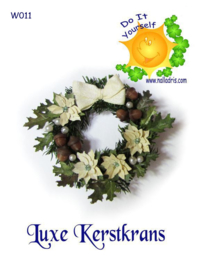 W011 DIY Luxury Christmas Wreath