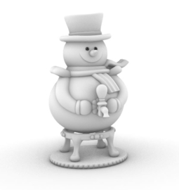 W055 DIY Chocolate Snowman