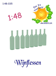 1:48-035 Wine bottles