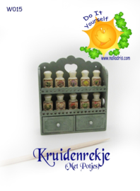 W015 DIY Kruidenrekje