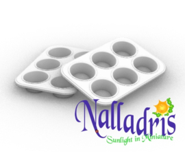 10.095 Cupcake baking tray - small