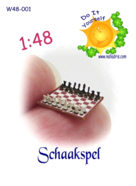 1:48-001 DIY Schaakspel