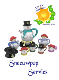 Workshop Sneeuwpop Servies