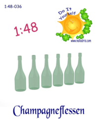 1:48-036 Champagneflessen