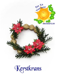 W057 DIY Kerstkrans