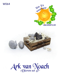W064 Ark van Noach - Dieren set 4
