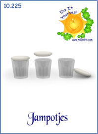 10.225 Small jam jars