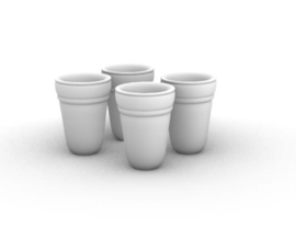 10.074 Dairy Cups