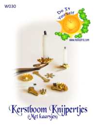 W030 DIY Kerstboom Knijpertjes