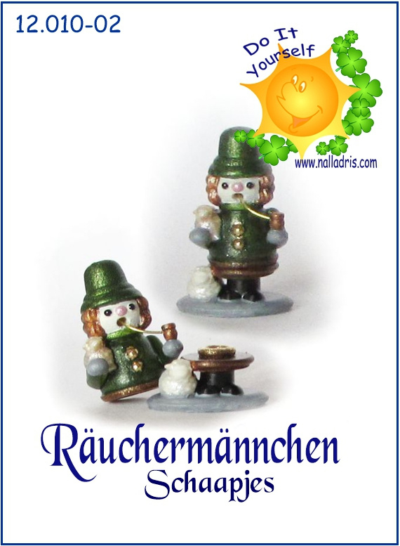 12.010-2 DIY Räuchermännchen Schaapjes