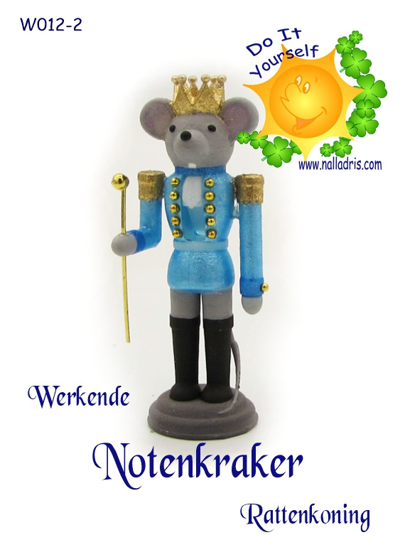 W012-2 DIY Functioning Nutcracker, Rat King