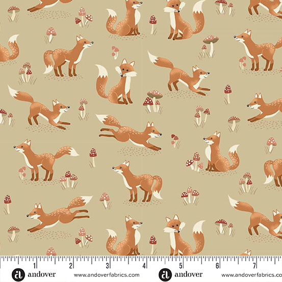 Hello Autumn Fox Tales Cream || 98Q