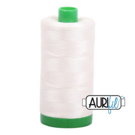 Aurifil Mako40 #2026 Chalk - 1000 meter