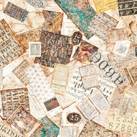 QT || BOOK CLUB - Book Ephemera - Tan