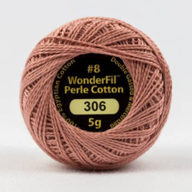 Eleganza 8wt 5-gram Solid Perlé EZ306  Dark Salmon