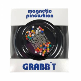 Grabbit magnetisch speldenkussen zwart