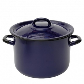 pan emaille donkerblauw