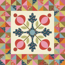 EQP Mysterie 2024 stoffenpakket van Ellen Remijnse van Ellie's Quiltplace