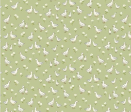 Little Ones Ducks || quiltstof met eenden