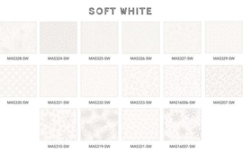 Maywood Studio || Charmpack 5" Squares (42pc) - SW (soft white)