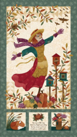 24" SCARECROW'S SONG PANEL