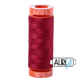 Aurifil Mako50 #2260   rood - wine 200 meter