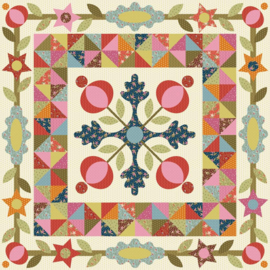 EQP Mysterie 2024 stoffenpakket van Ellen Remijnse van Ellie's Quiltplace