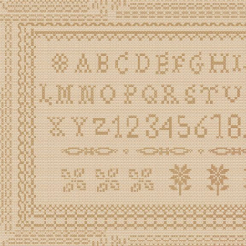 SAMPLER PATCH R520923D  TAN