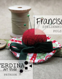 Patroon Francisca speldenkussen/polsband