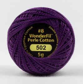 Eleganza 8wt 5-gram Solid Perlé EZ502 Purple Passion